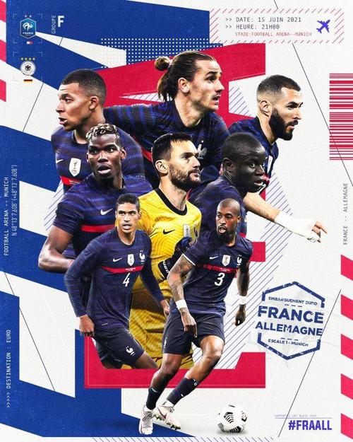 欧洲杯法国对德国海报（欧洲杯 法国对德国）